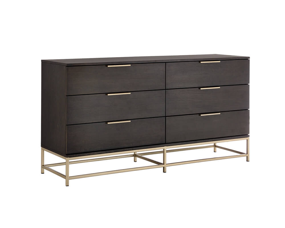 SUNPAN Rebel Dresser Gold - Charcoal Grey 104609
