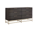 SUNPAN Rebel Dresser Gold - Charcoal Grey 104609