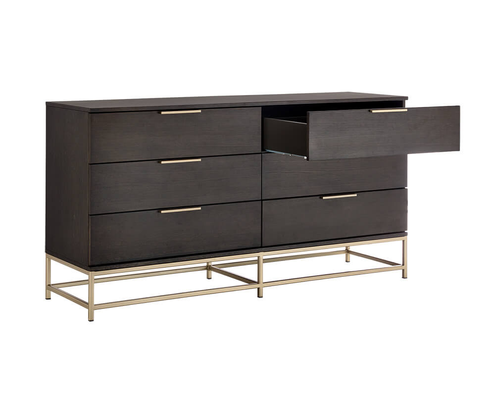 SUNPAN Rebel Dresser Gold - Charcoal Grey 104609