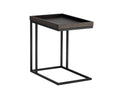 SUNPAN Arden C-shaped End Table - Black - Charcoal Grey 104615