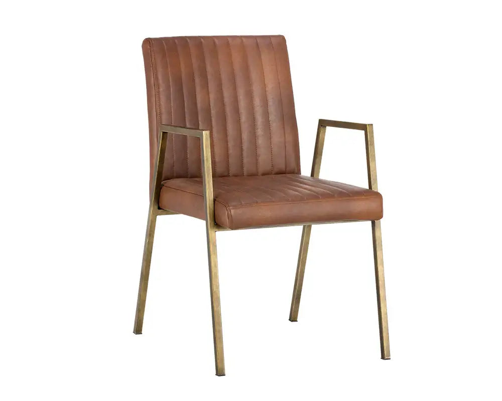 SUNPAN HOMER DINING ARMCHAIR COGNAC 104693