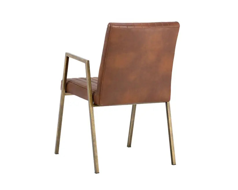 SUNPAN HOMER DINING ARMCHAIR COGNAC 104693