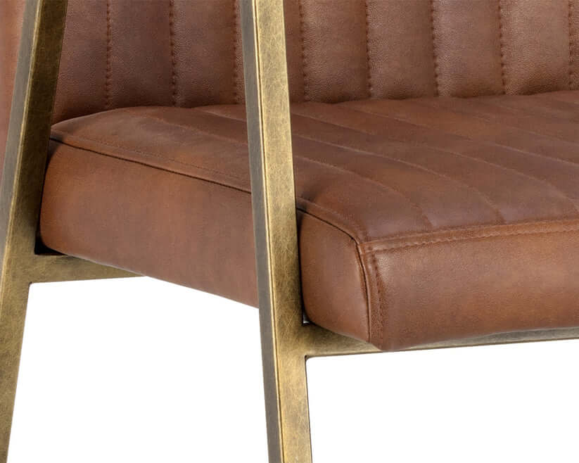 SUNPAN HOMER DINING ARMCHAIR COGNAC 104693