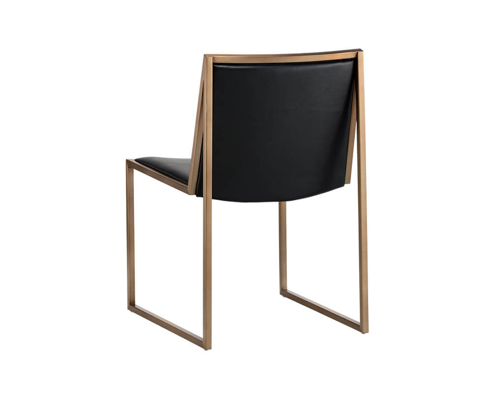 SUNPAN Blair Dining Chair Cantina Black  SET OF TWO 104711