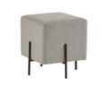 SUNPAN Heston Ottoman Black - Dorset Platinum 104718