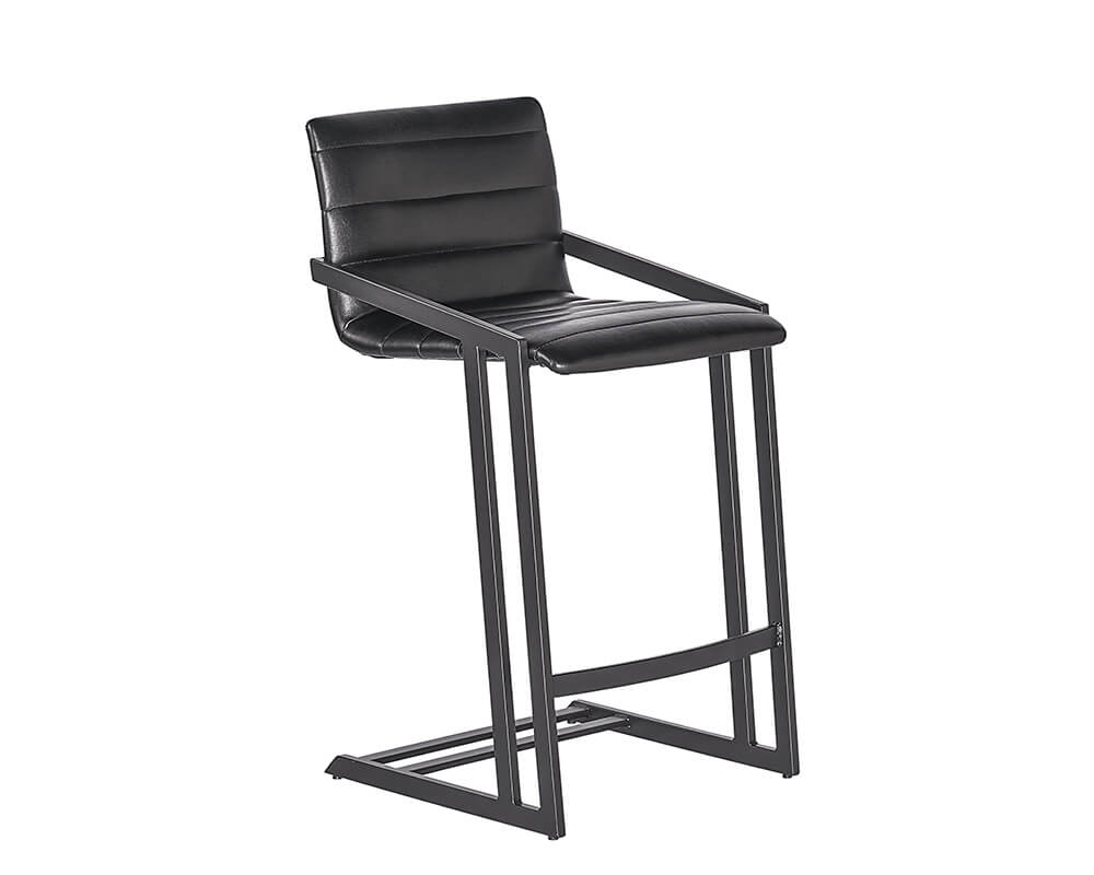 SUNPAN Webber Counter Stool - Cantina Black SET OF TWO 104735