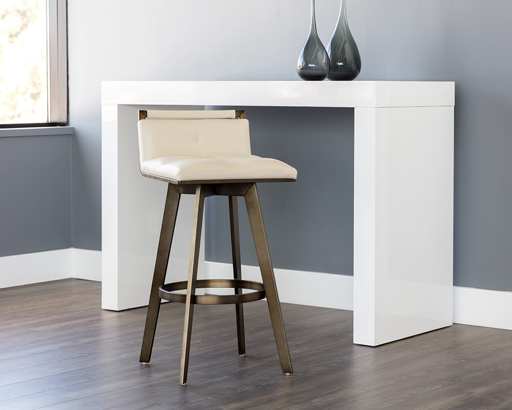SUNPAN Arizona Swivel Barstool - Castillo Cream 104788