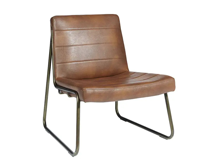 Sunpan Anton Lounge Chair Bravo Cognac 104843