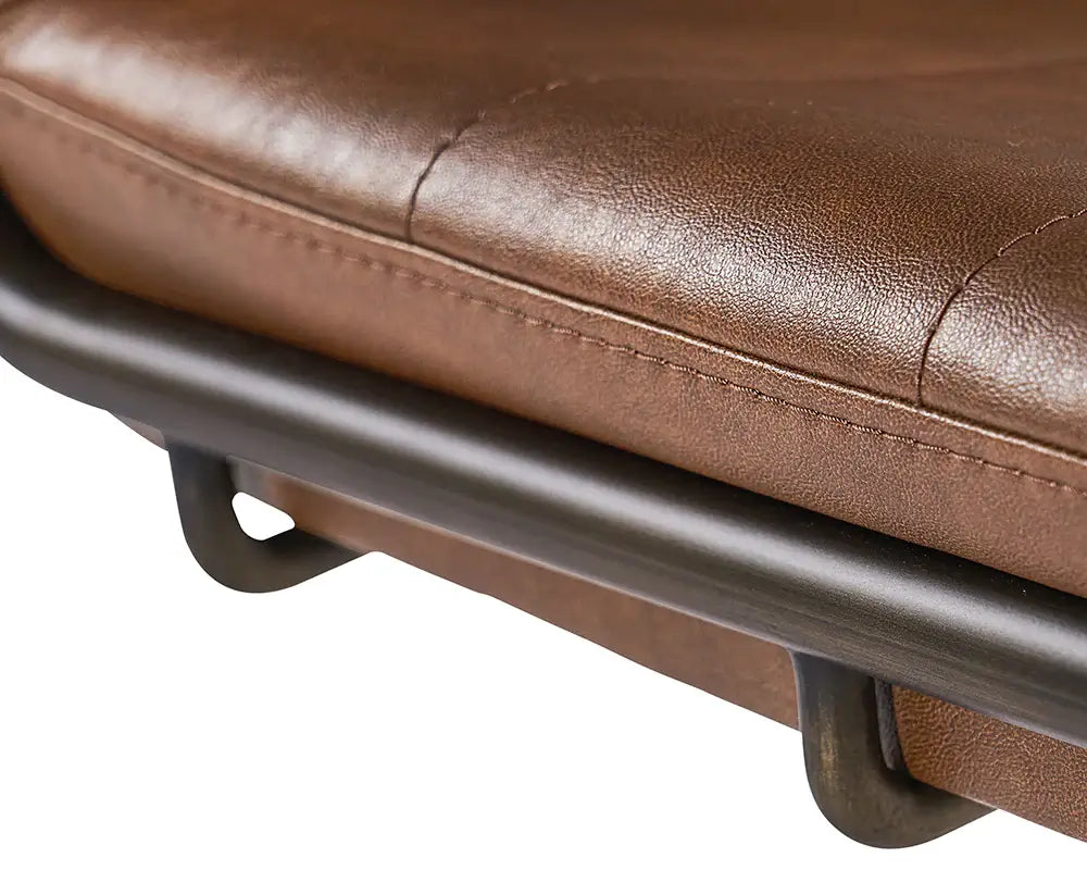 Sunpan Anton Lounge Chair Bravo Cognac 104843