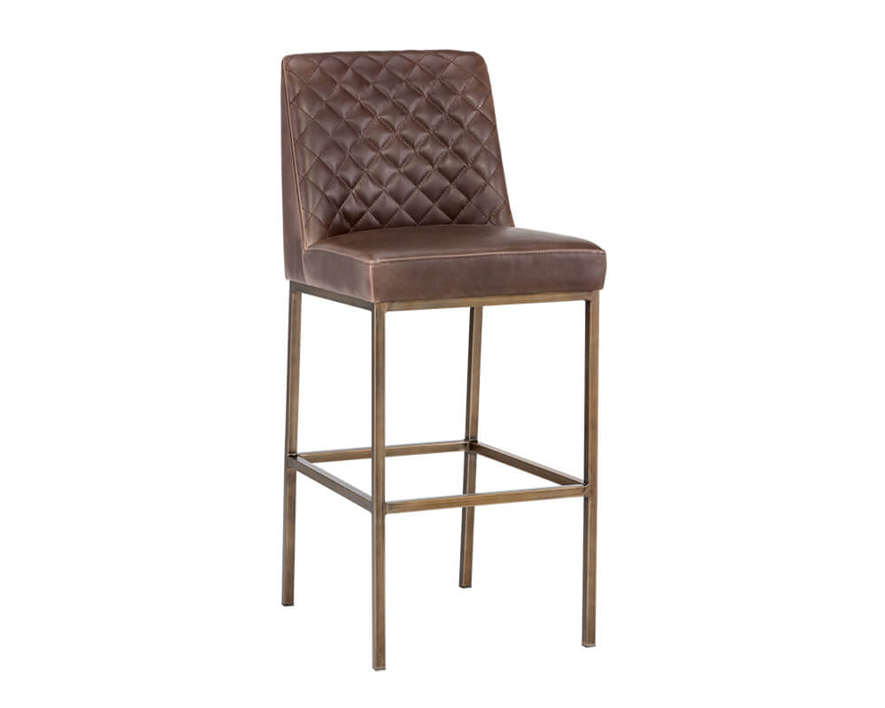 SUNPAN Leighland Barstool - Havana Dark Brown 104903