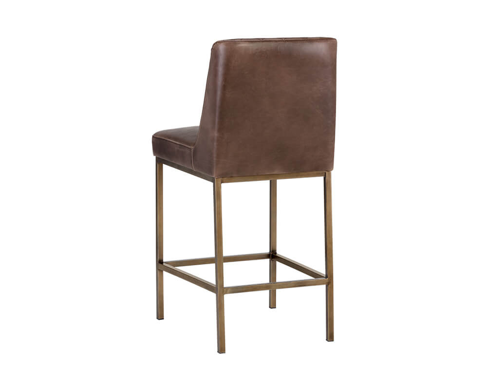 SUNPAN Leighland Counter Stool - Havana Dark Brown 104907
