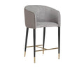 SUNPAN Asher Counter Stool  Flint Grey / Napa Taupe 104919
