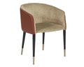 SUNPAN Asher Dining Armchair - Polo Club Toast / Dillon Chili 104934