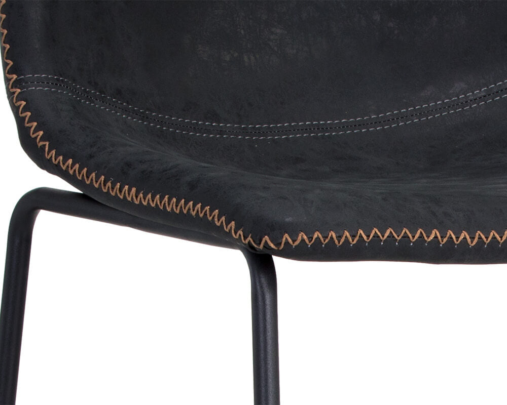 SUNPAN Cal Counter Stool - Antique Black SET OF TWO 104961
