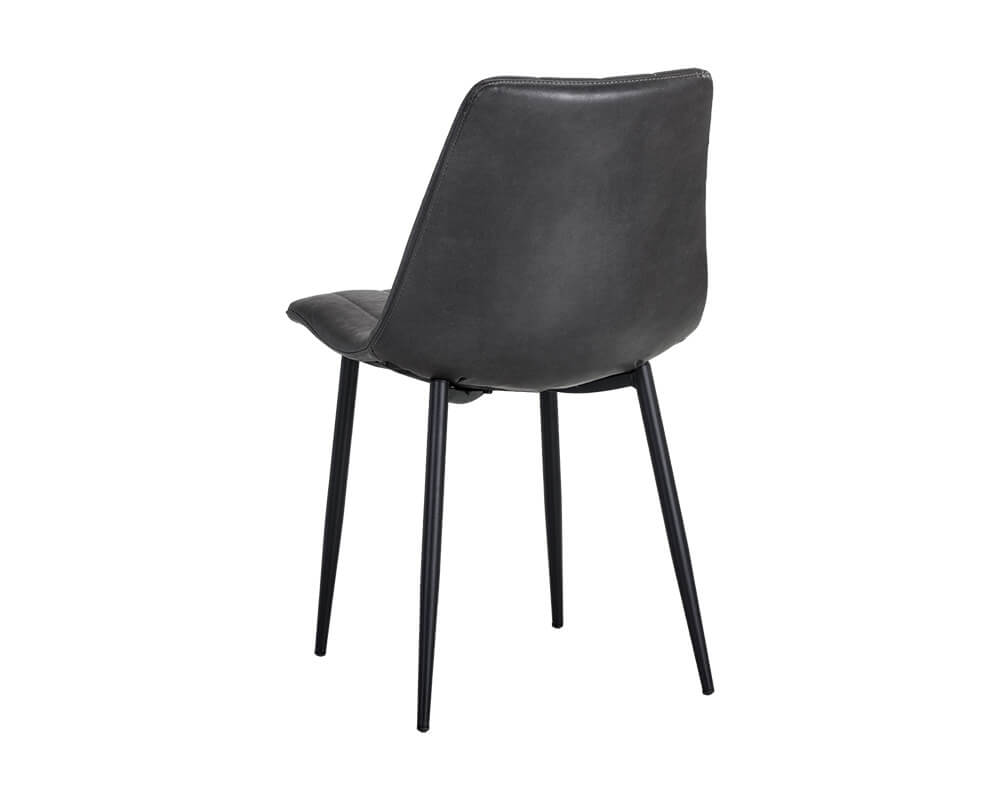 SUNPAN Drew Dining Chair - Black - Bravo Portabella SET OF TWO 104962
