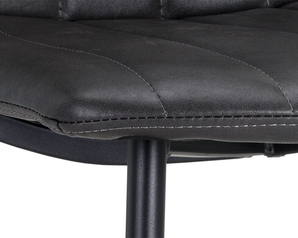 SUNPAN Drew Dining Chair - Black - Bravo Portabella SET OF TWO 104962