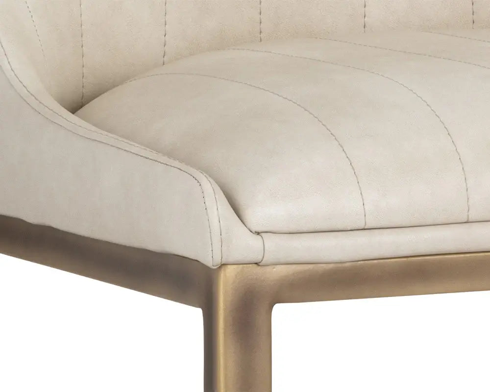 SUNPAN  104975  Halden Dining Chair - Bravo Cream  SET OF TWO