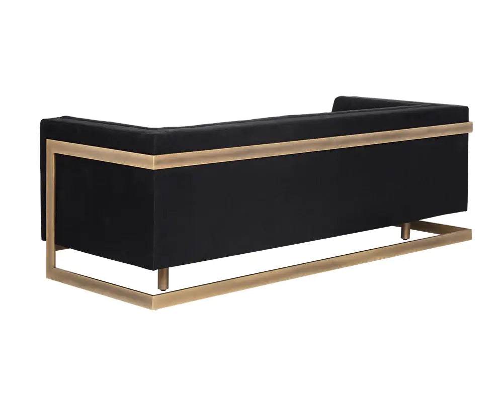 Sunpan Ekon Sofa Abbington Black 104984