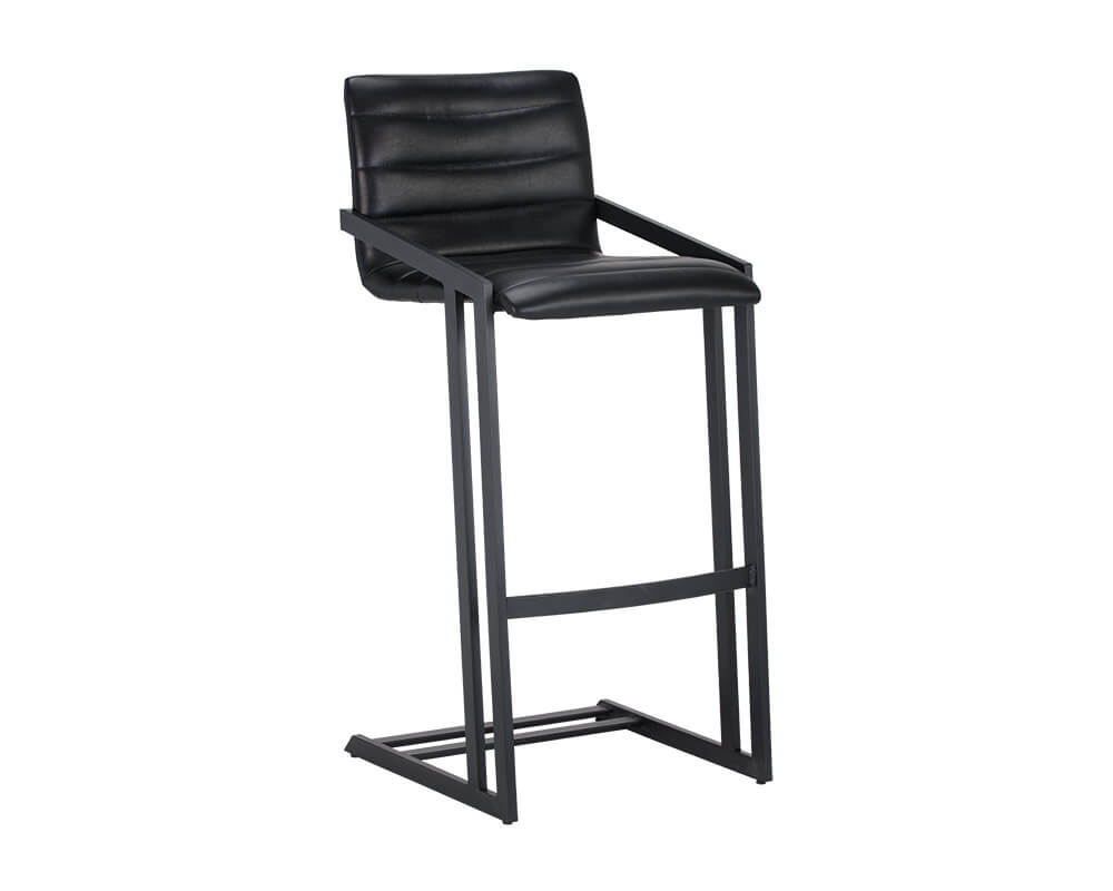 SUNPAN Webber Barstool - Cantina Black SET OF TWO 105066