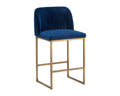 SUNPAN Nevin Counter Stool - Sapphire Blue 105087