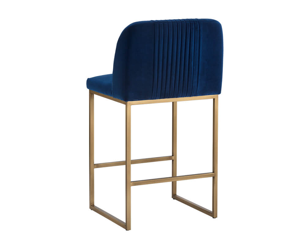 SUNPAN Nevin Counter Stool - Sapphire Blue 105087