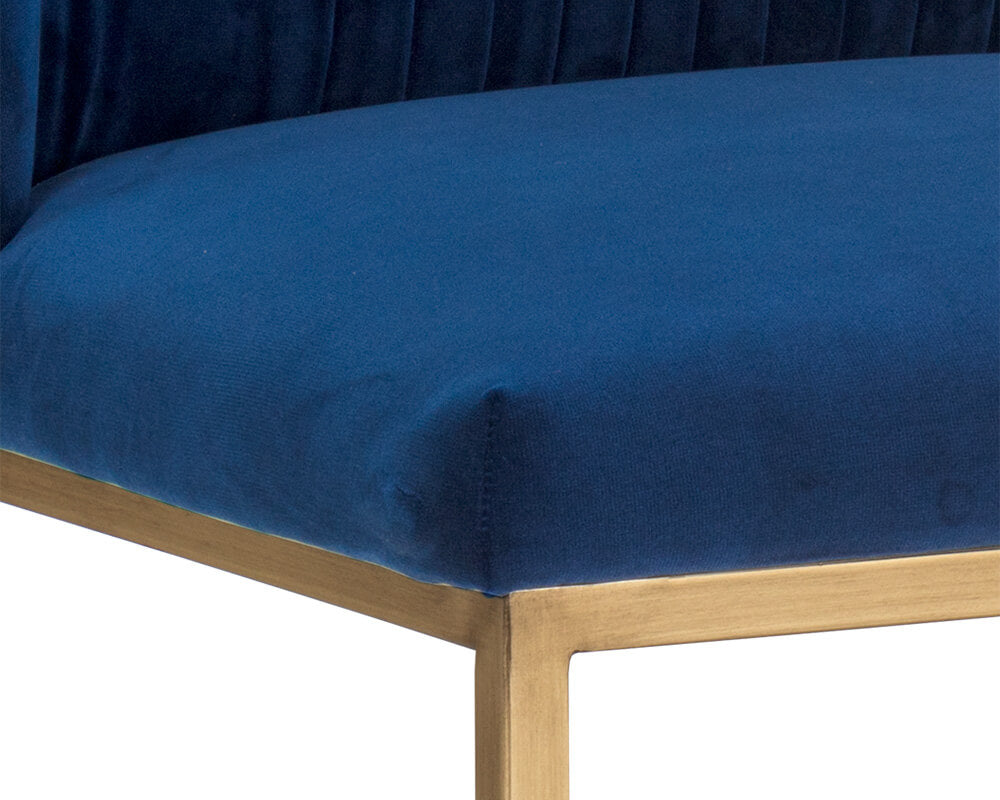 SUNPAN Nevin Counter Stool - Sapphire Blue 105087