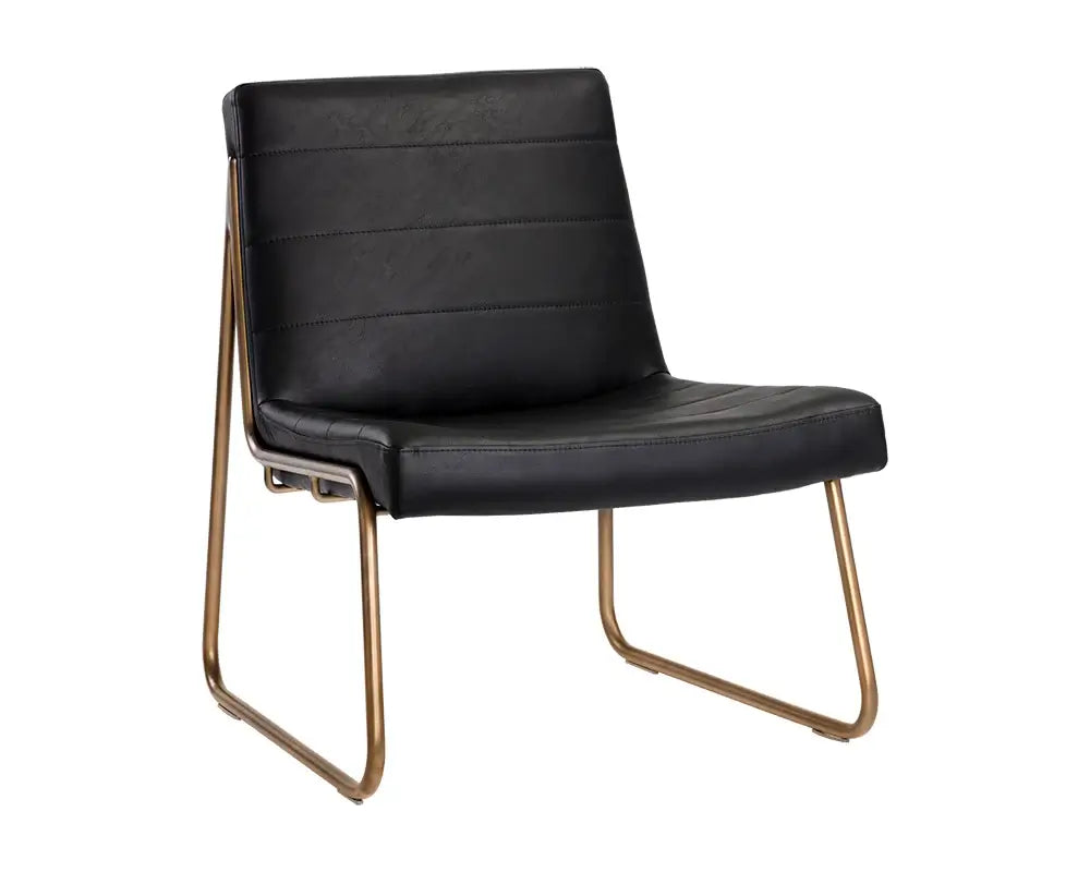 Sunpan Anton Lounge Chair Black 105098