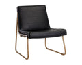 Sunpan Anton Lounge Chair Black 105098