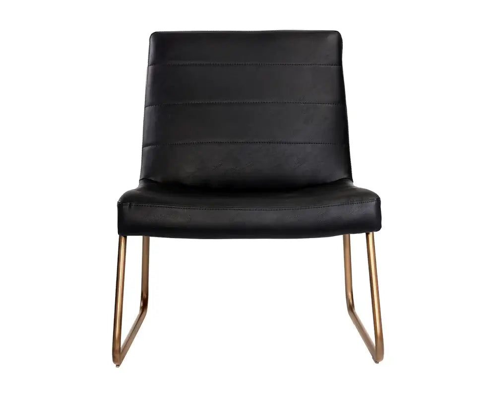 Sunpan Anton Lounge Chair Black 105098