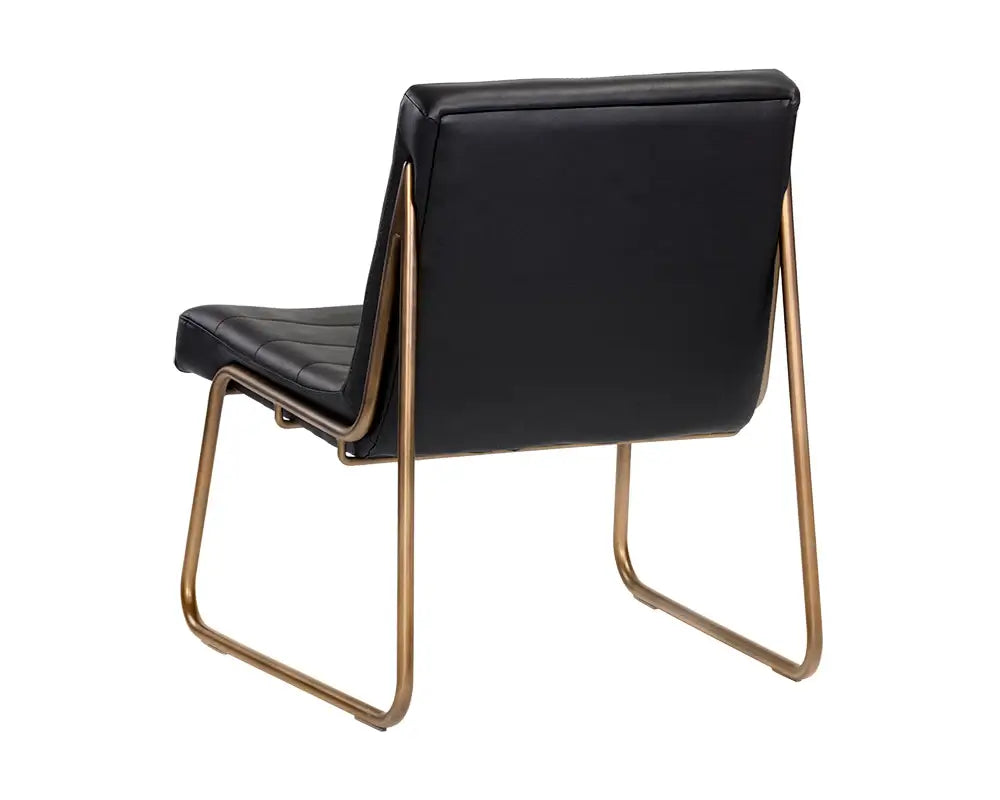 Sunpan Anton Lounge Chair Black 105098