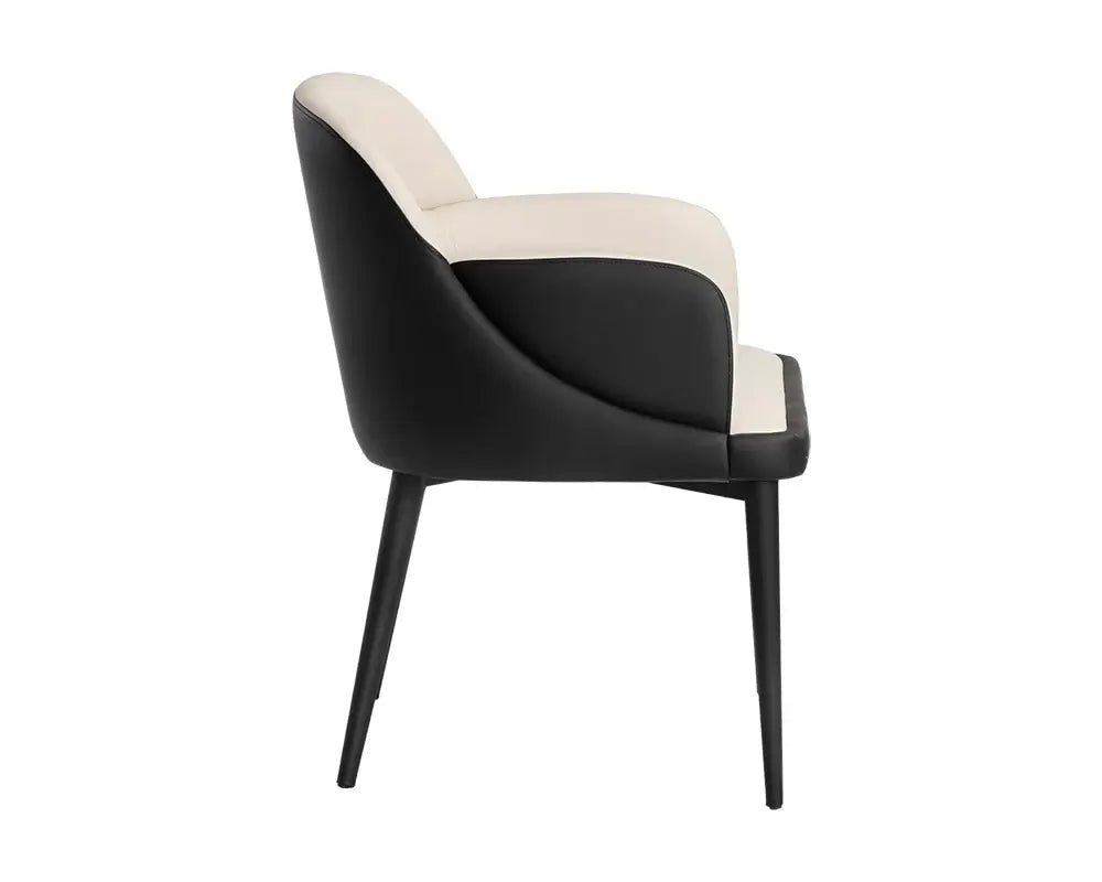 SUNPAN  HAGAN DINING ARMCHAIR - DILLON CREAM 105167