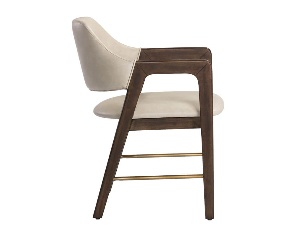 SUNPAN Milton Dining Armchair - Smoke Acacia 105211