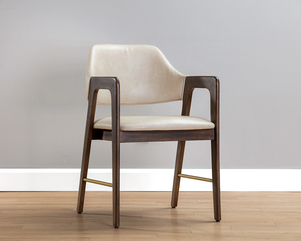 SUNPAN Milton Dining Armchair - Smoke Acacia 105211