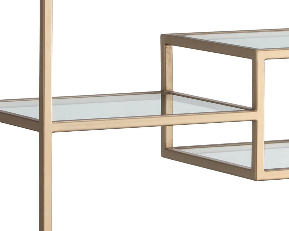 SUNPAN Stamos Bookcase Gold - Raw Umber 105240