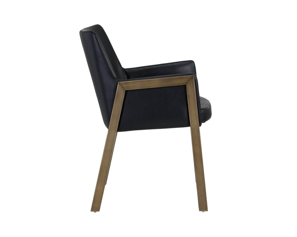 SUNAPN Bernadette Dining Armchair - Bravo Black 105284