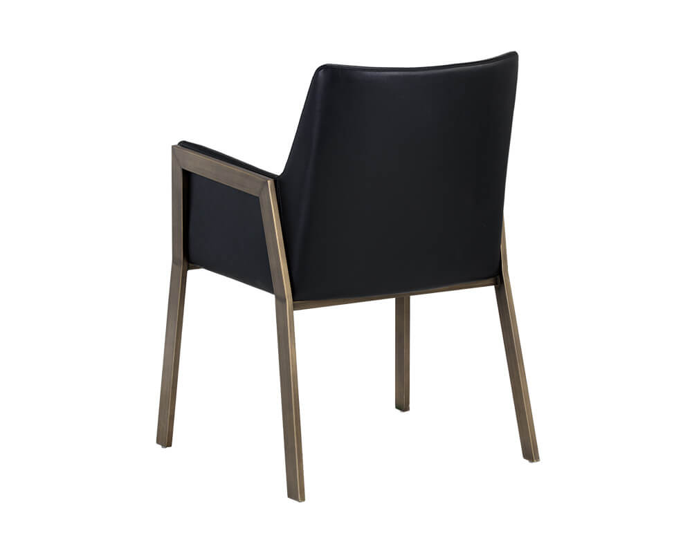 SUNAPN Bernadette Dining Armchair - Bravo Black 105284