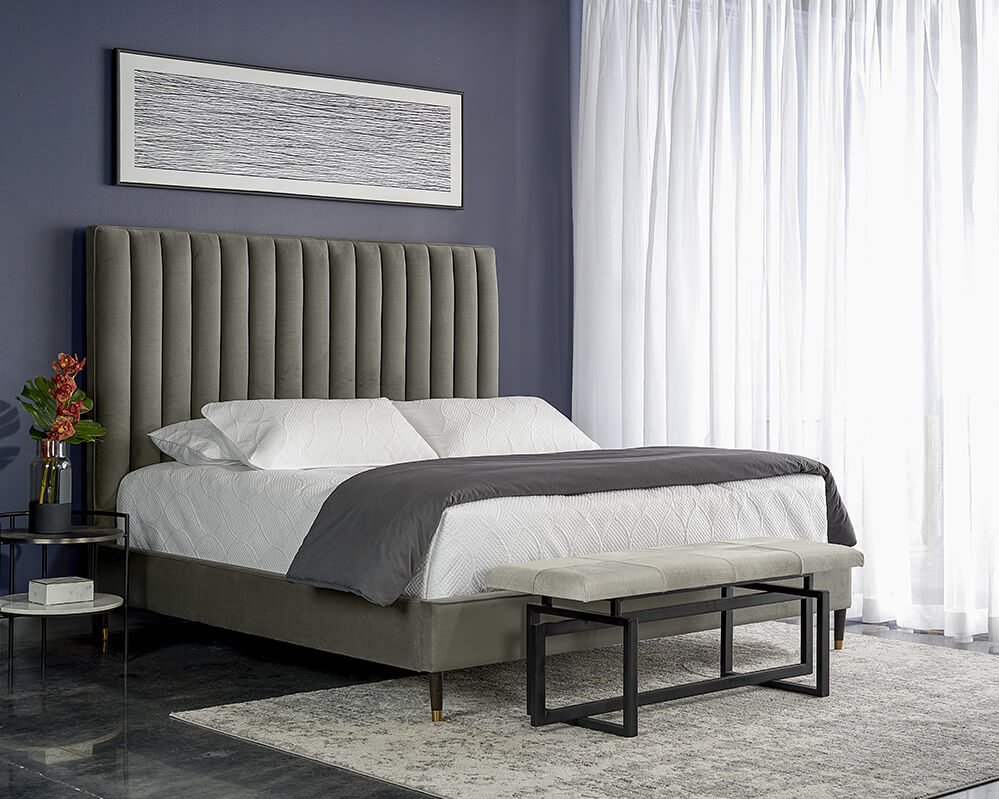 SUNPAN Pilar Bench - Grey 104803