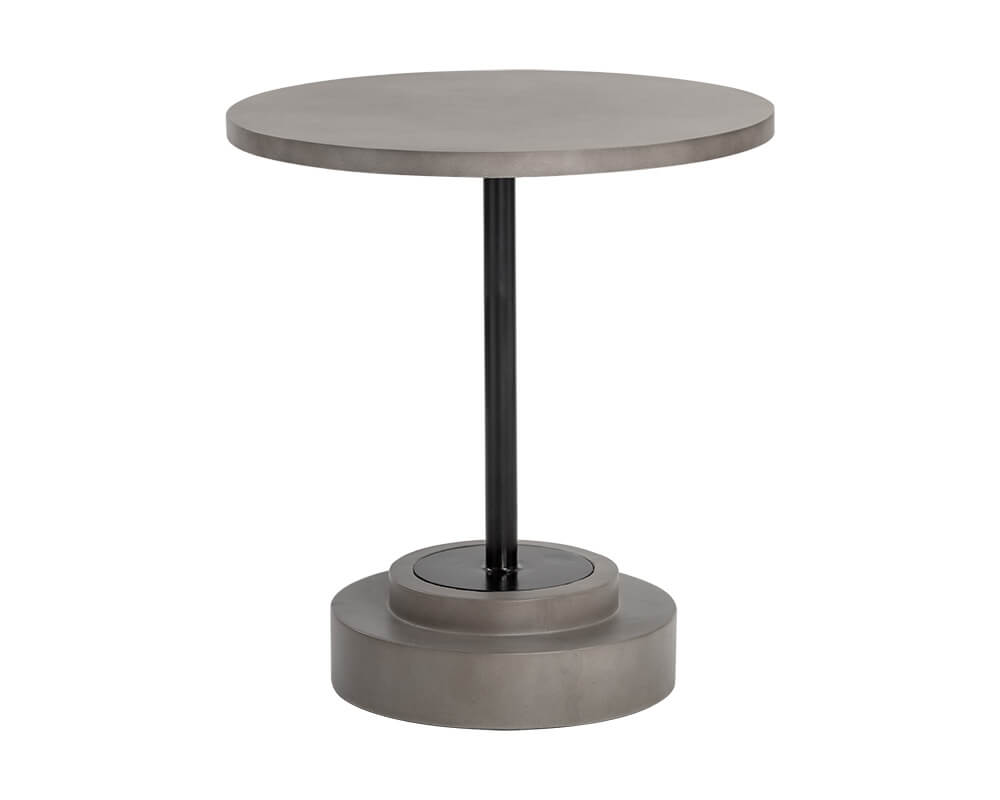 SUNPAN Marlowe Bistro Table - Black - Grey - 27.5" 105333