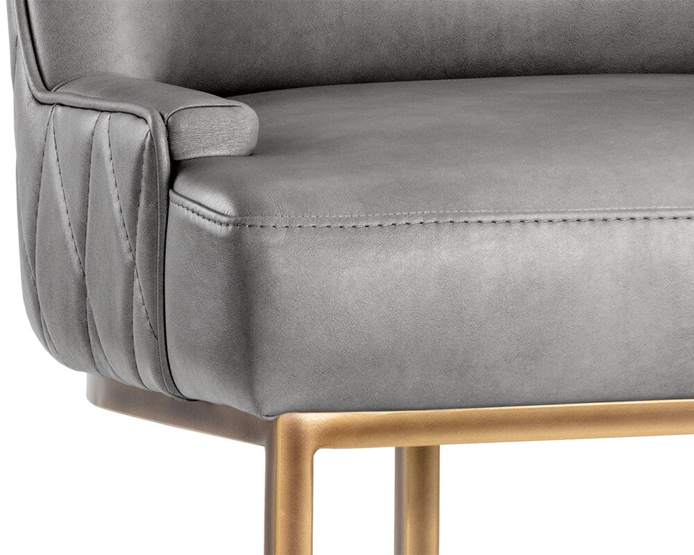 SUNPAN Florence Dining Chair - Bravo Metal SET OF TWO 105361