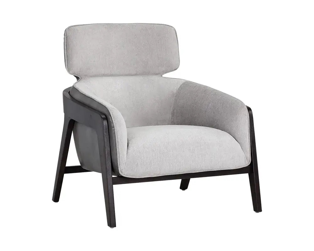 Sunpan Maximus Lounge Chair Polo Club Stone 105410