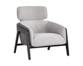Sunpan Maximus Lounge Chair Polo Club Stone 105410