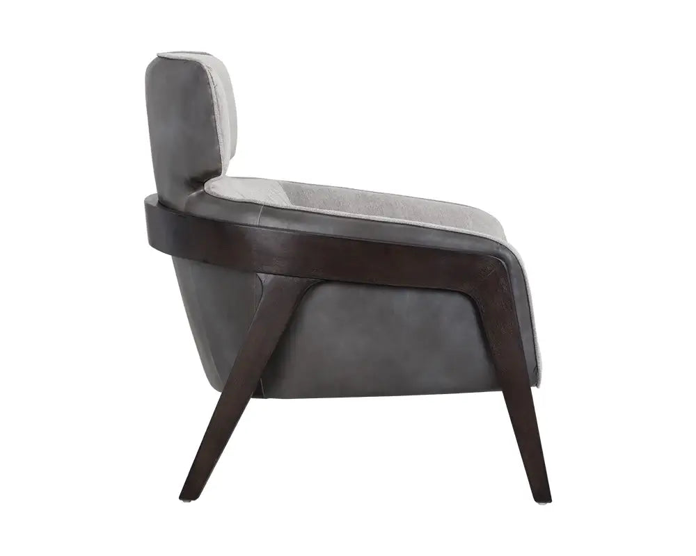 Sunpan Maximus Lounge Chair Polo Club Stone 105410