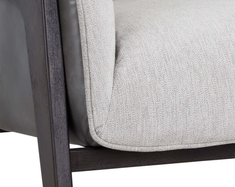 Sunpan Maximus Lounge Chair Polo Club Stone 105410