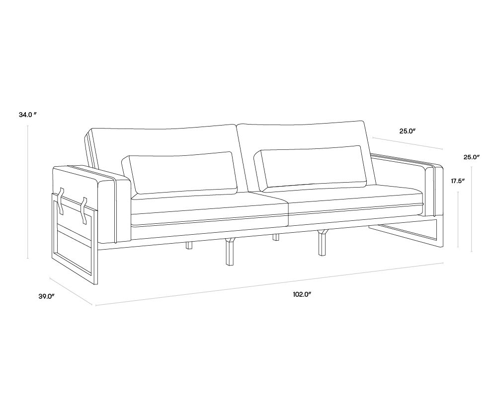 SUNPAN Belinda Sofa 105447