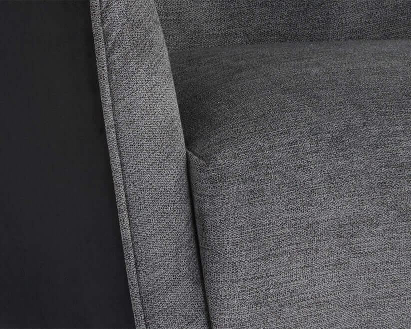 Sunpan Sorrel Lounge Chair Polo Club Kohl Grey  105464