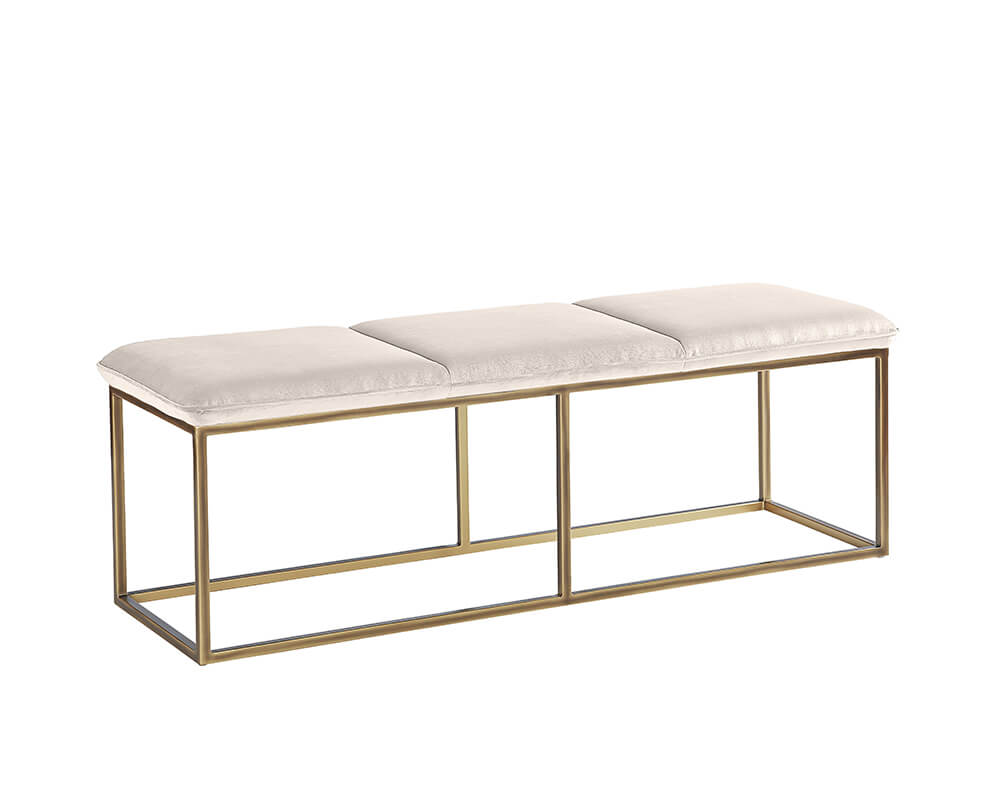 SUNPAN Alley Bench Burnished Brass - Piccolo Prosecco 105517