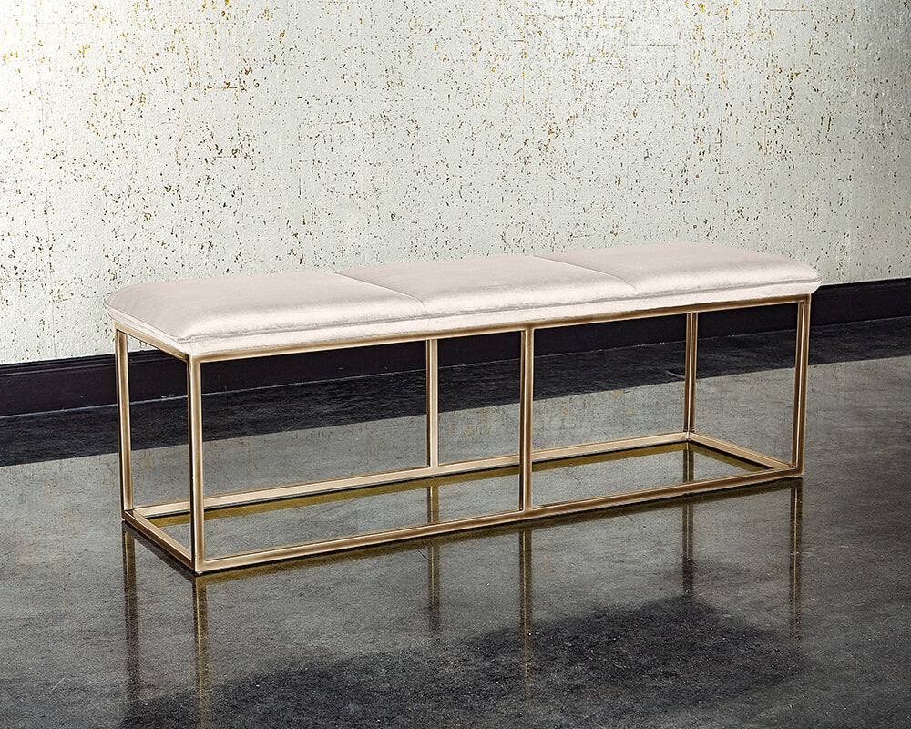 SUNPAN Alley Bench Burnished Brass - Piccolo Prosecco 105517