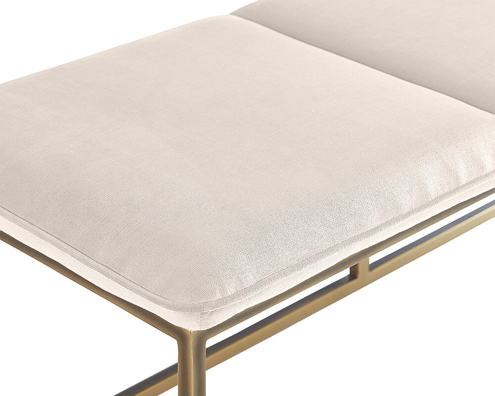 SUNPAN Alley Bench Burnished Brass - Piccolo Prosecco 105517