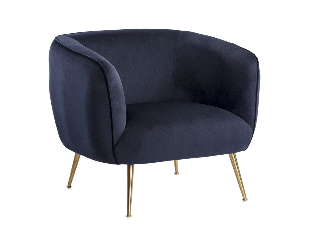 SUNPAN Amara Lounge Chair - Abbington Navy 105522