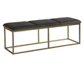 SUNPAN Alley Bench  Rustic Bronze - Piccolo Pebble 105628